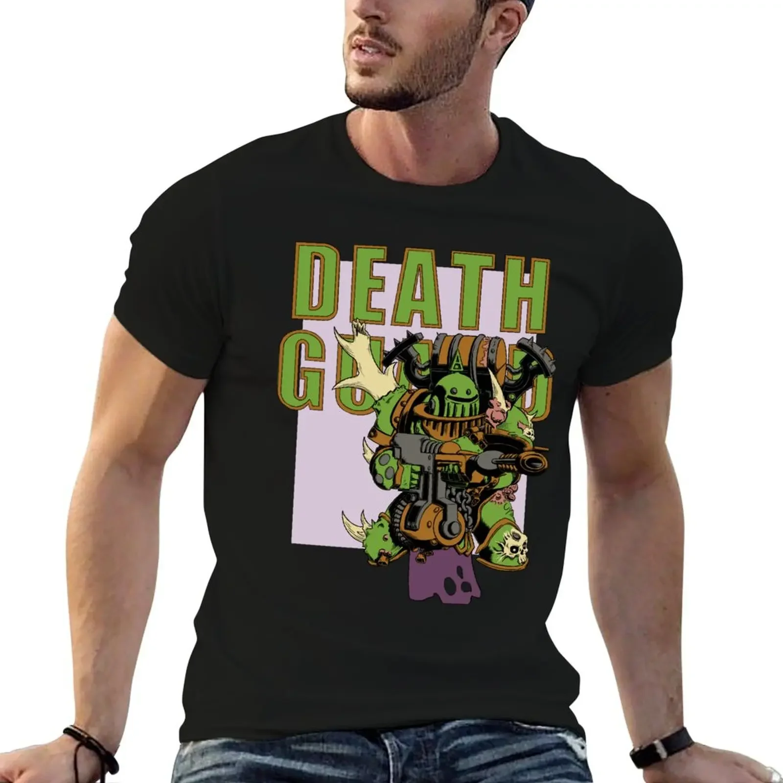 

Death Guard T-Shirt funny meme t-shirts anime shirt oversized t shirt men