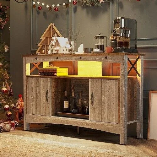 Side cabinet Dining room locker Cupboard Living room tea cabinet Large capacity utility cabinet Side