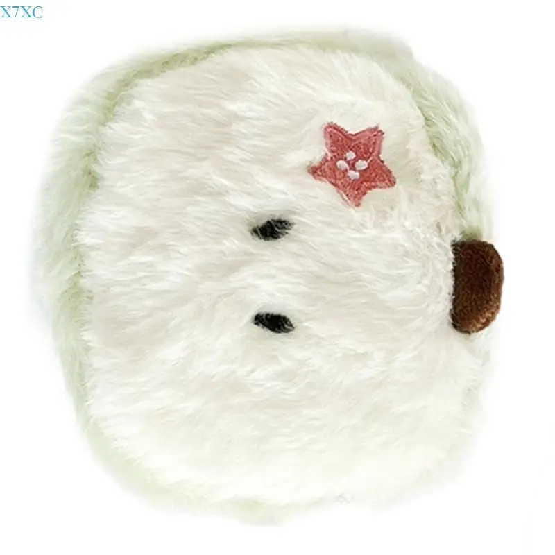 

X7XC Women Wallet Headphone Storage Bag Small Change Purse Lovely Coin Purse Plush Earphone for Key