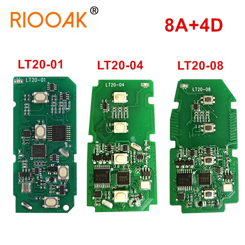 Lonsdor LT20-01 LT20-04 LT20-08 4D-8A Board Universal Remote Circuit Board for Toyota Lexus work with K518/K518ISE/KH100+ Series