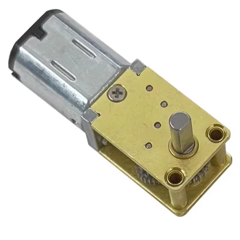 DC3V 6V 12V N20-1218 Mini N20 Gear Motor Single/ Dual/ Long Shaft 4RPM-381RPM Slow Speed High Torque WormAll Metal gearbox Motor