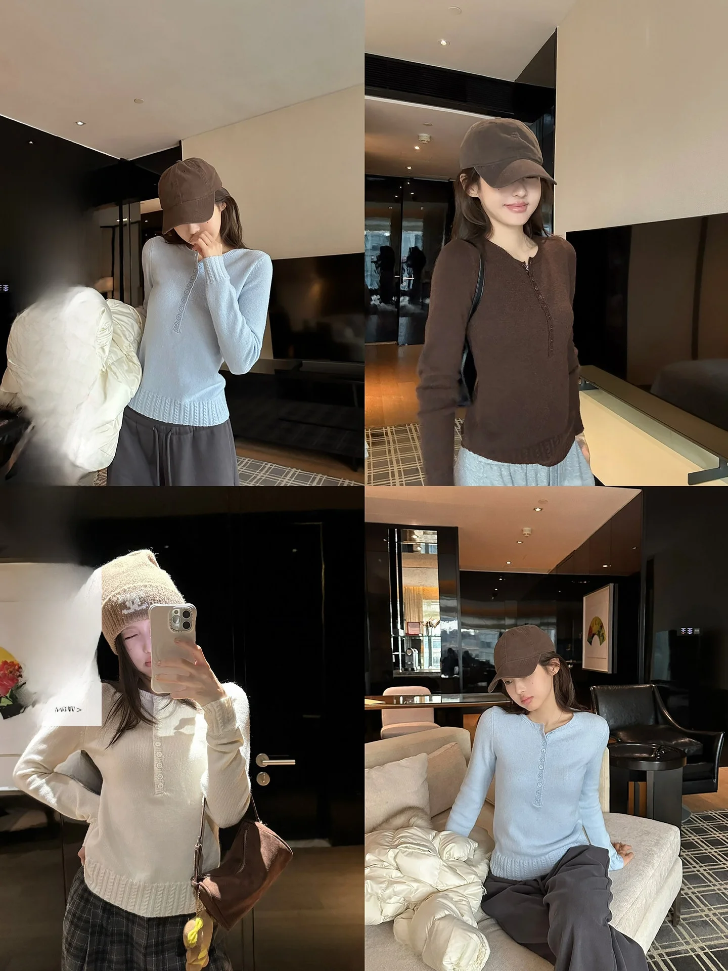 

Slim Fit Crew Neck Knitted Sweater Women's Autumn Winter Casual Style Base Layer Top Simple Elegant Versatile Long Sleeve Kni...