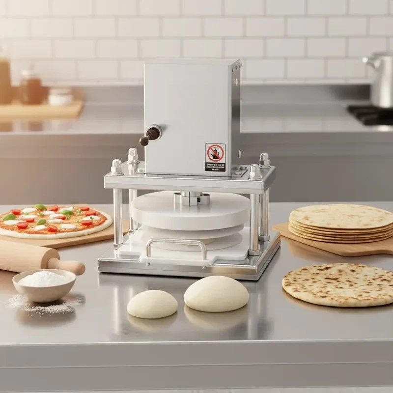 Commercial Multifunctional Noodle Press Machine Kitchen Pizza Tortilla Pancake Roti Flat Cake Maker Wholesale Price