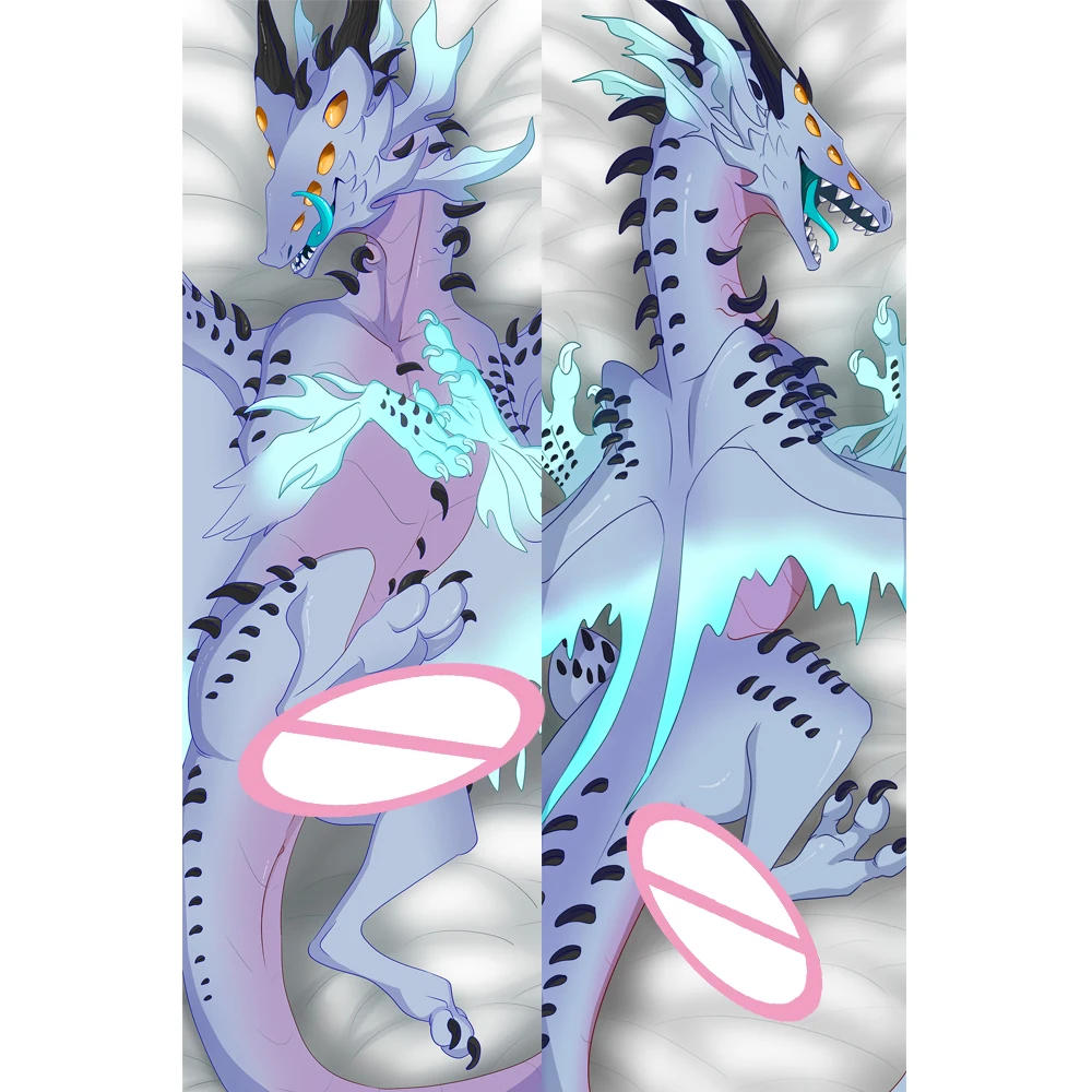 

DIY Anime Dakimakura Dragon Hugging Body Pillowcase Personalized Body Pillow Cover for Home Bedding