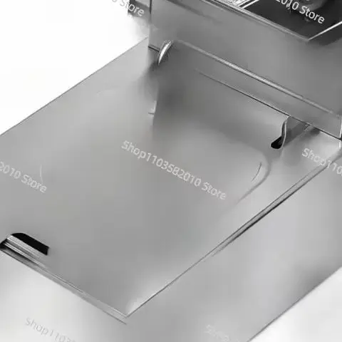 Large Capacity Timing Fryer for Fried Chicken & Chips, Multi-Function Thickened Stainless Steel Deep Fryer