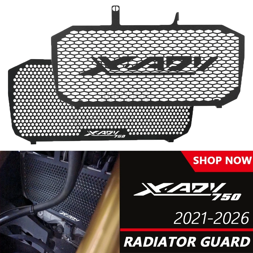 

Motorcycle Radiator Grille Guard Protection Cover Protector For Honda XADV750 XADV X ADV X-ADV 7502021 2022 2023 2024 2025 2026