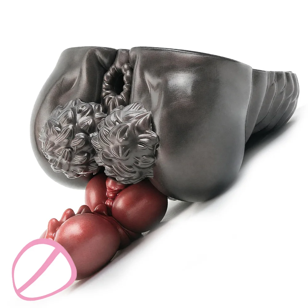 GEEBA Dark Fantasy Dragon Male Masturbator Soft Silicone Pocket Pussy Onahole Adult Sex Toy For Men Monster Spine Manual Stroker