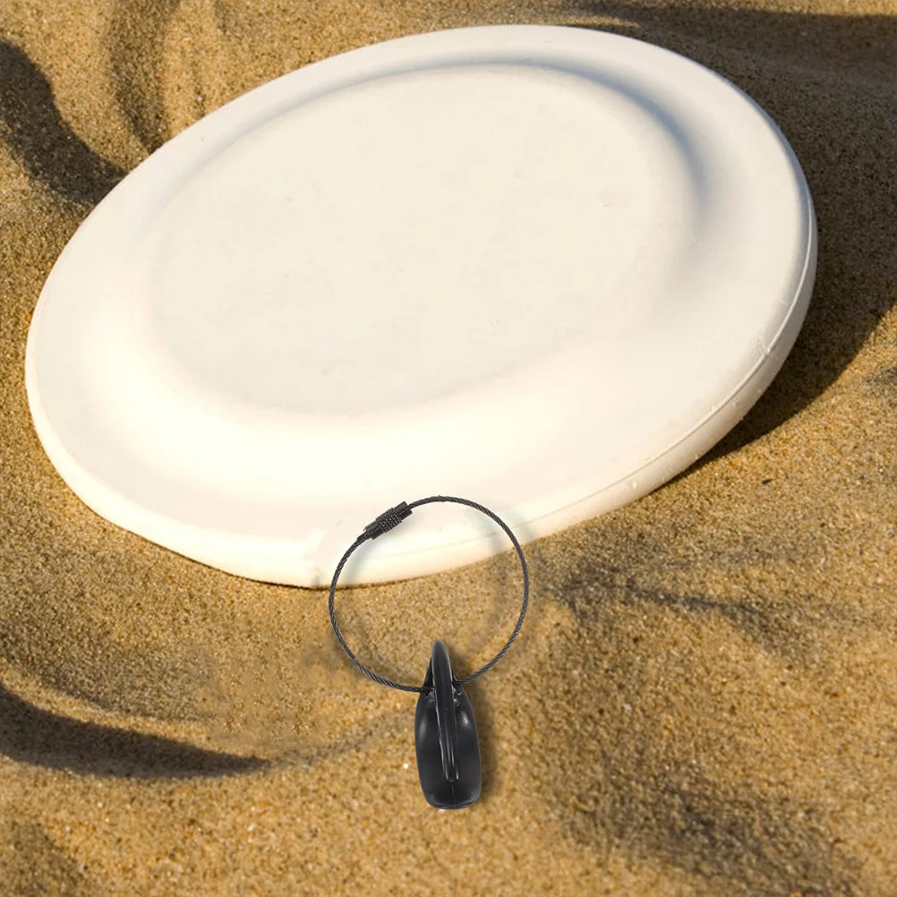 Flying Disc Clamp Lichtgewicht plastic clip voor buitenactiviteiten Duurzame schijfhouder met kabel Draagbare gespclips Sport