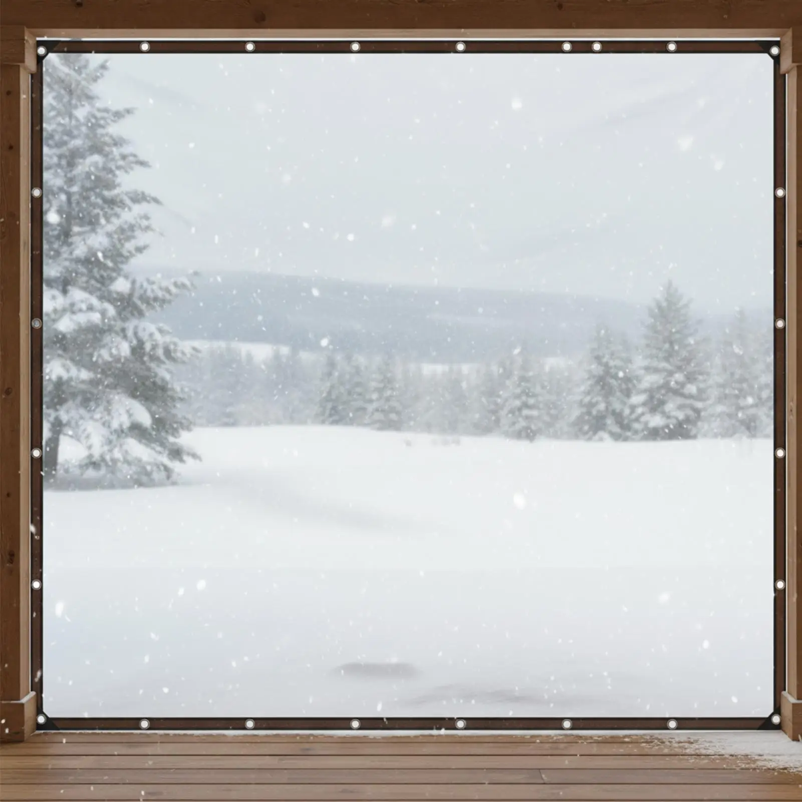 أغطية حظيرة الدجاج لشتاء معزول الظل مقاوم للماء الدفيئة قماش القنب للبستنة الشتاء سقيفة فناء سقف خيمة الغرفة الخارجية