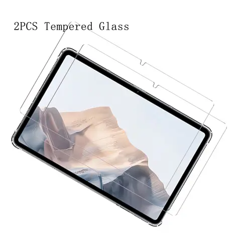 2PCS For POCKAM P11 P11Pro P12 12'' P13 Pro 13.4 Tablet 0.33mm HD Tempered Glass Screen Protector Films