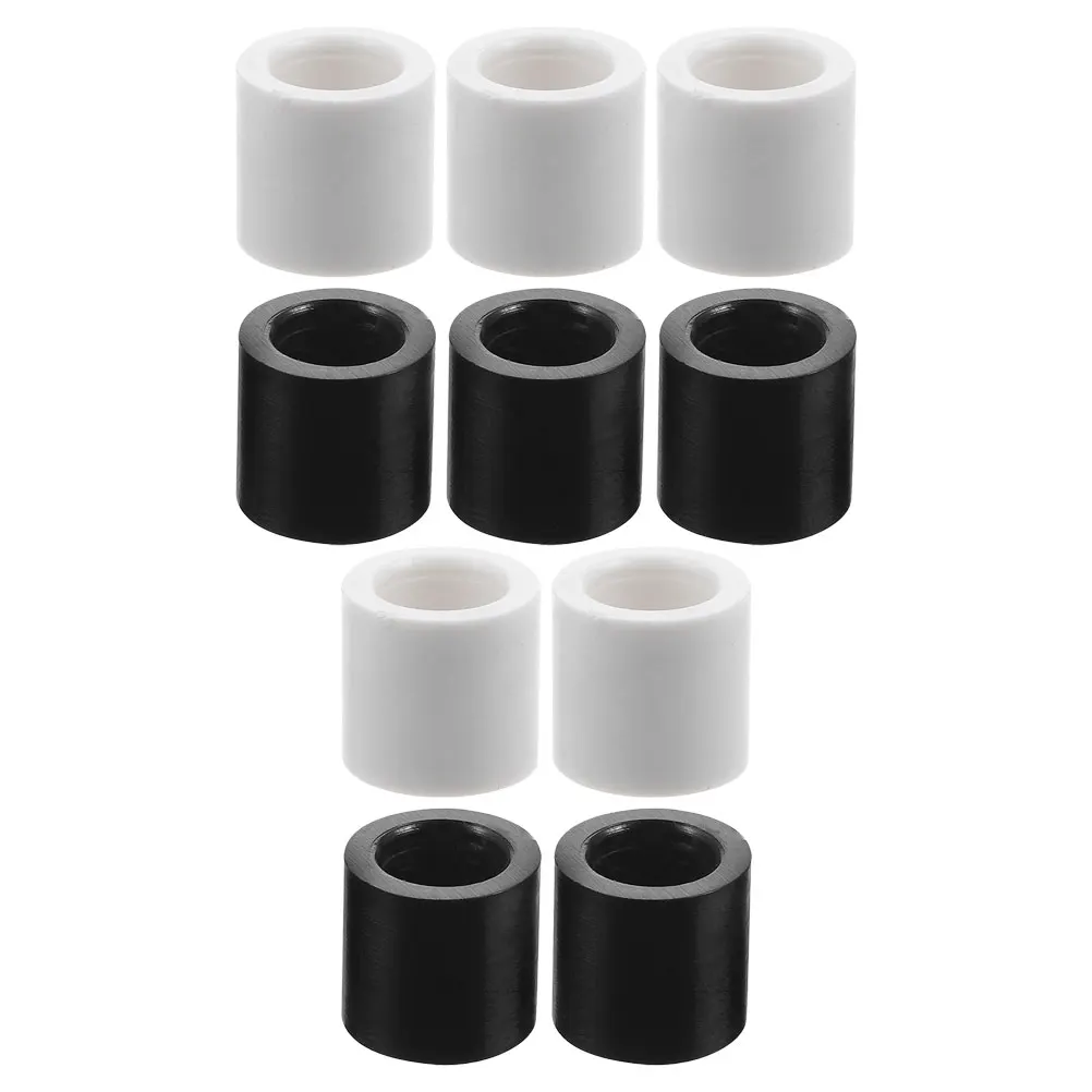 

10 шт., наконечник для бильярдного кия, защитная часть, чехол для бильярдных киев, аксессуары для снукера, наконечники для клюшек, пластиковая защита для бильярдных стержней