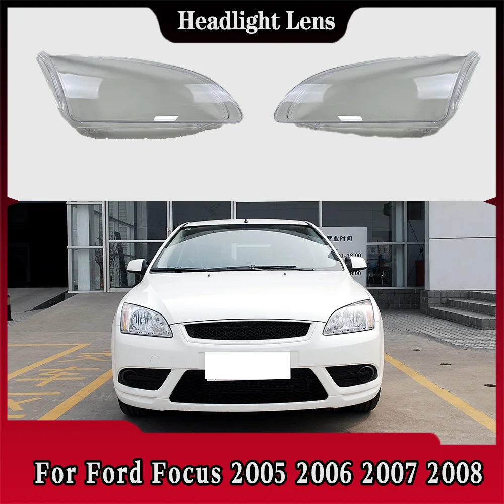 

Transparent Headlamp Shell Lampmask Lamp Shade Headlight Cover Replace The Original Lampshade For Ford Focus 2005 2006 2007 2008