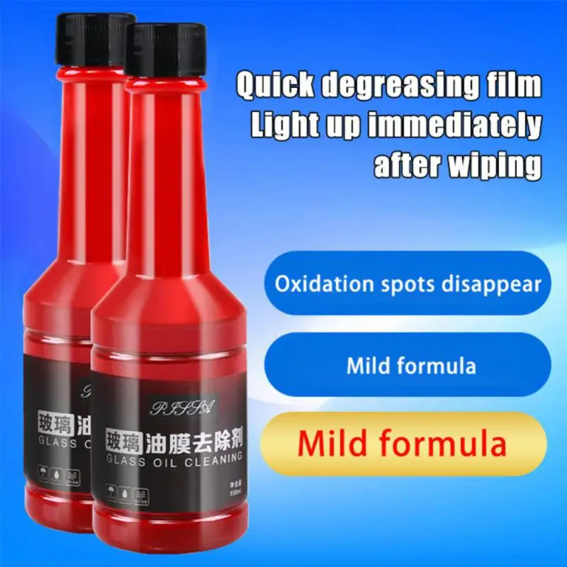 

150ml Auto Windshield Glass Oil Film Remover Universal Polish Glass Cleaner For Clean Water Spots Rain-Mark Auto Accessories