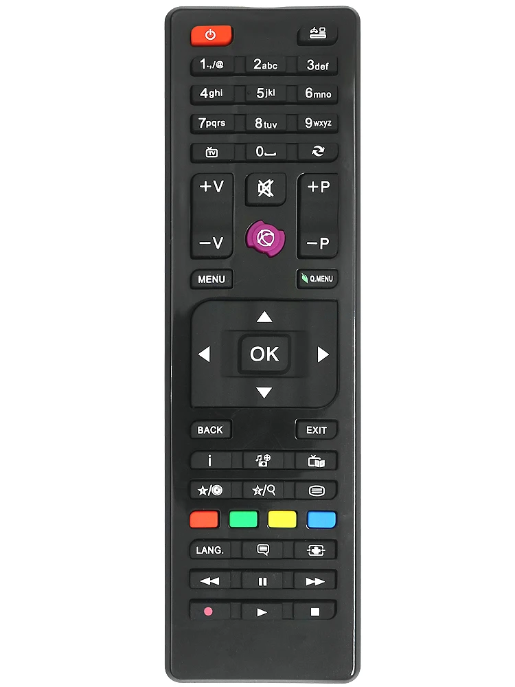FAZV RM-L1387 Pilot zdalnego sterowania do RC4875/4870/4849 JVC VESTEL SELECLINE HITACHI TECHWOOD Telefunken Finlux TE32182B301C10 32272HDDVDL TV — zdjęcie produktu 7