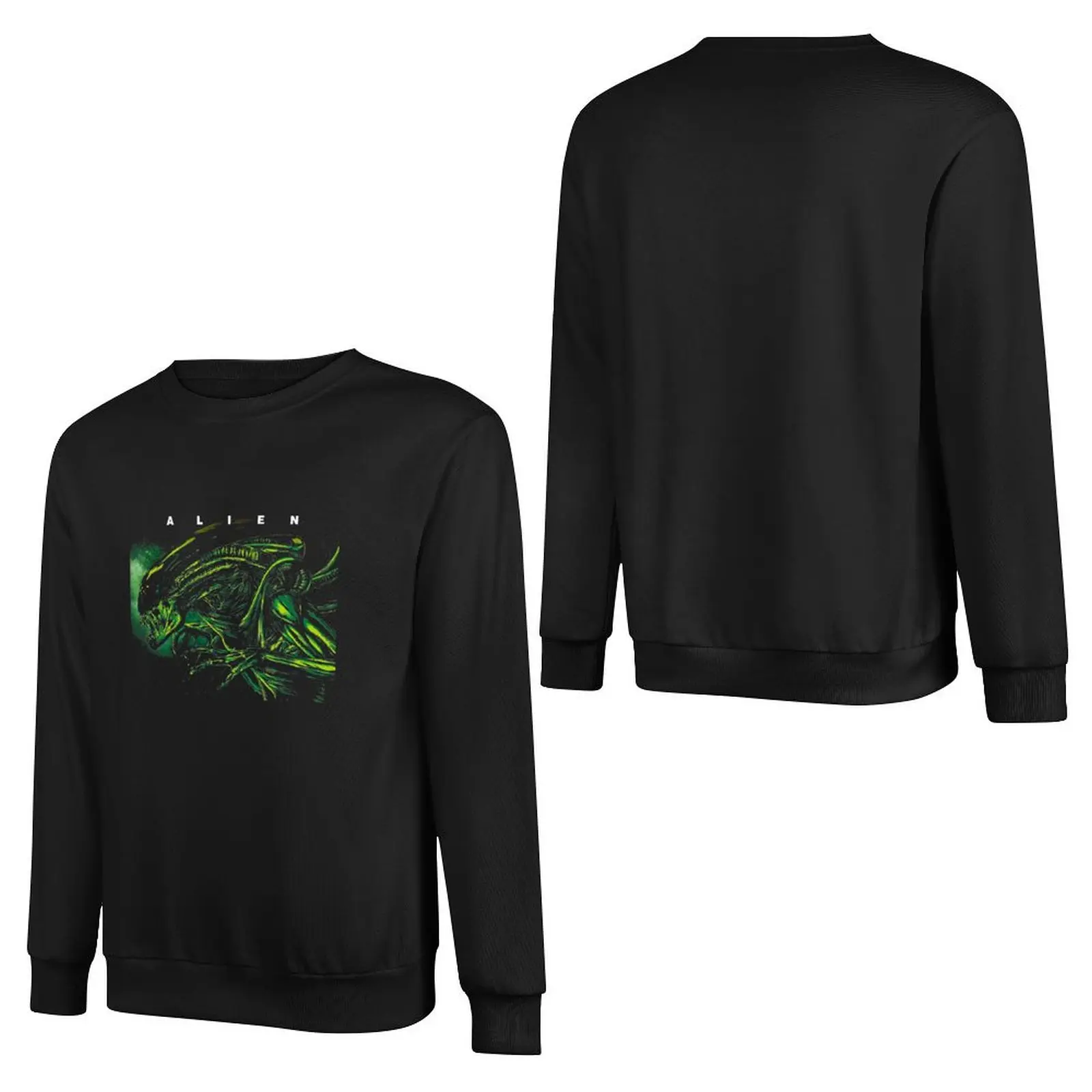 Alien Pullover Hoodie odzież dla mężczyzn estetyczna odzież bluzy graficzne