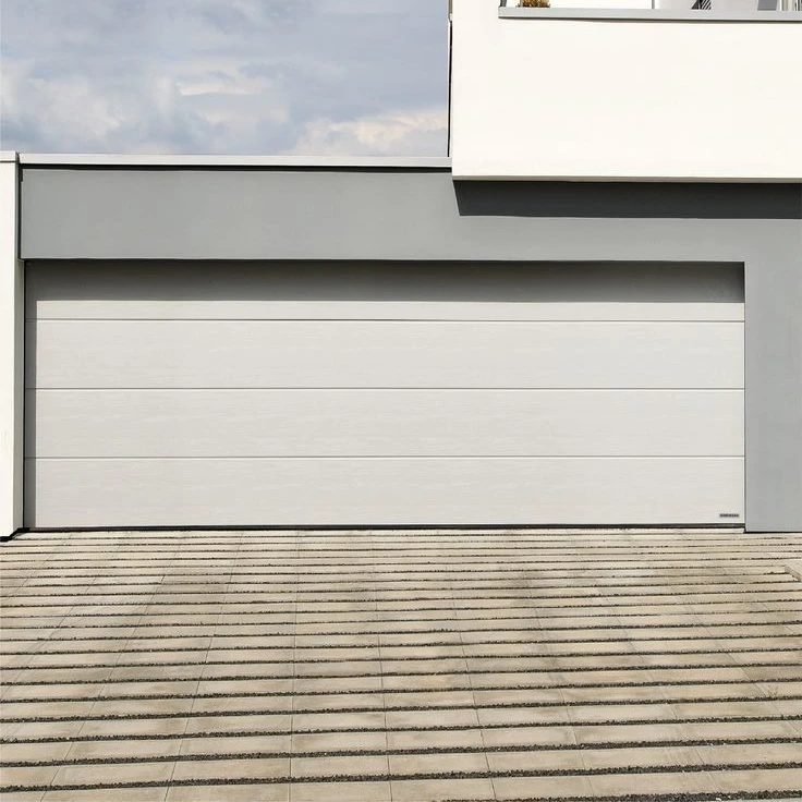 Aluminum Sectional Garage Door Custom Size Automatic Glass Garage Doors with Frame or Without Frame Waterproof Garage Door