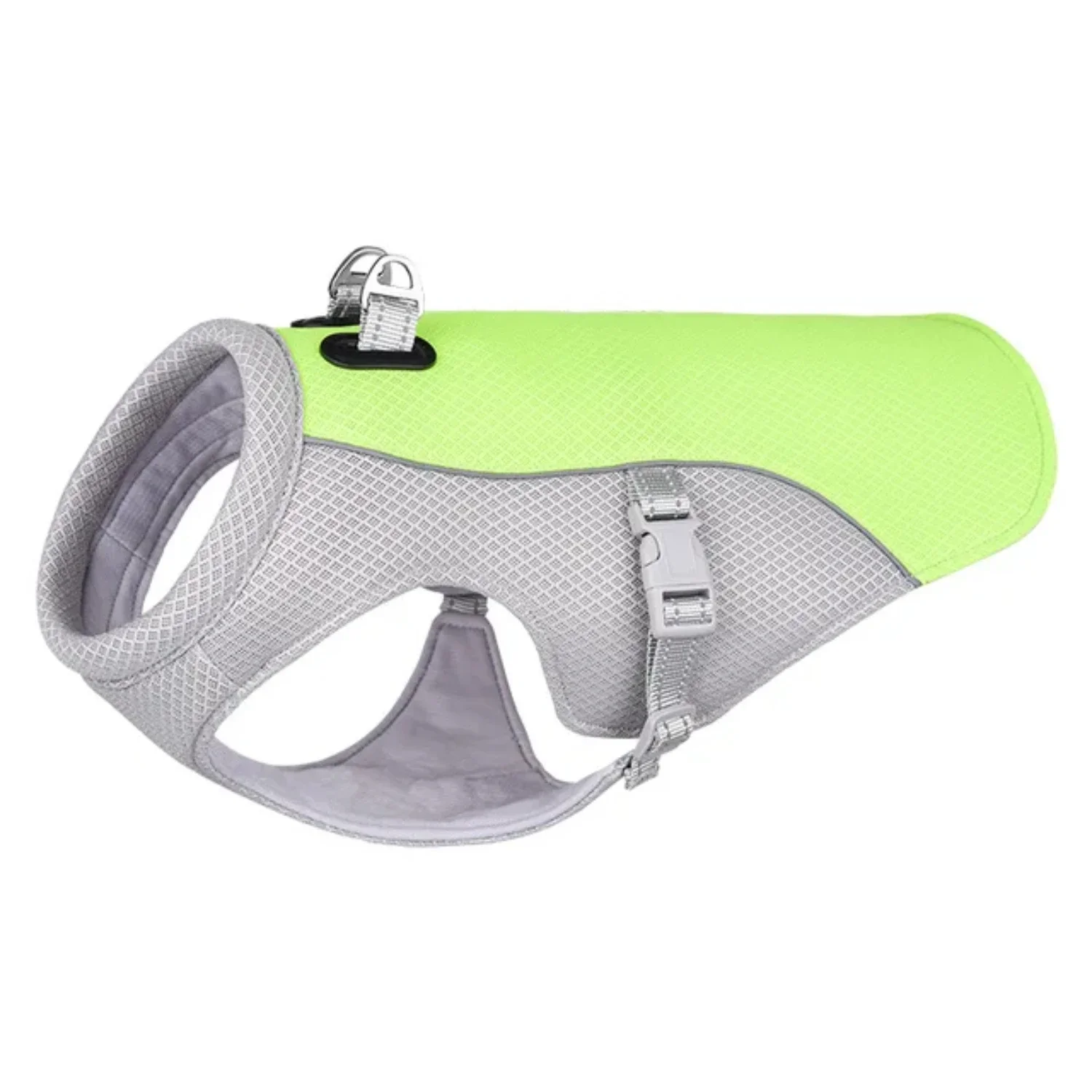 Stay Secure and Cool with Lightweight, Breathable Ice Cooling Mesh Dog Vest - Ensure Your Pup Stays Comfortable and Refreshed du