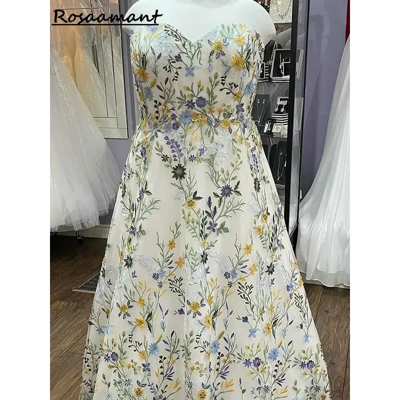 Свадебные платья А-силуэта больших размеров со съемными рукавами и цветочной аппликацией, кружевные свадебные платья в стиле кантри на заказ