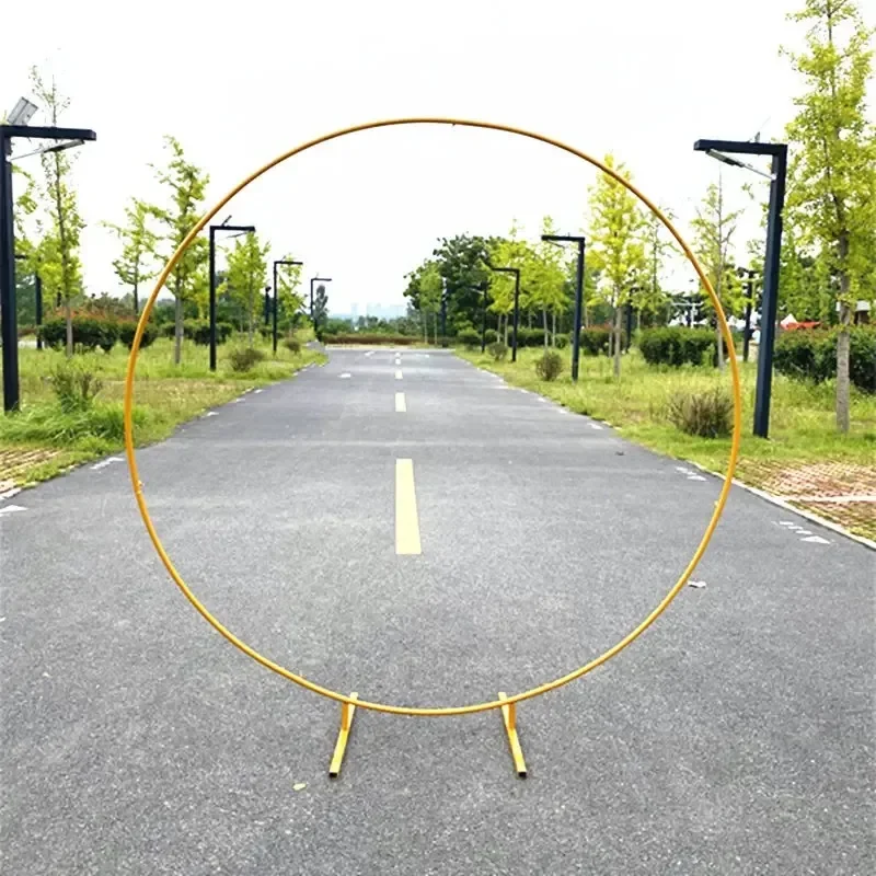 

New Metal Wedding Arche Circular Balloon Stand Party Decoration Backdrop Arch Birthday Party Balloon Arch Baby Shower Decoration