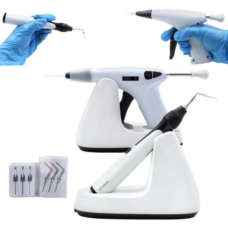 2 in 1 Instruments Cordless den tal Obturation Endo System Gutta Percha Obturation Filling Pen and  System  Tools