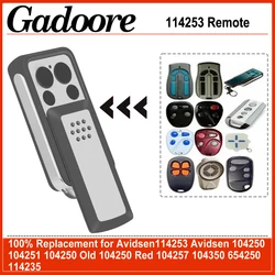 Gadoore Avidsen 114253 Garage Door Remote Compatible with 433Mhz Avidsen 114253 104257 104251 Extel Thomson Garage Control