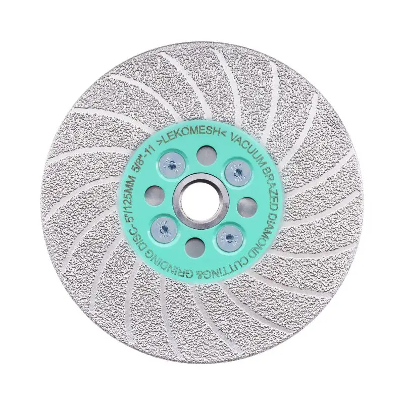 LEKOMESH 100/115/125mm Double Side Concrete Cutting Grinding Disc  5 8-11/M14 Granite Marble Tile Cutter Diamond Cutting Blade