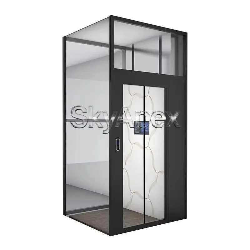 #Best Price Custom Home Elevator Control System With Emergency Power Supply Traction Machine For Residential Villa Lift