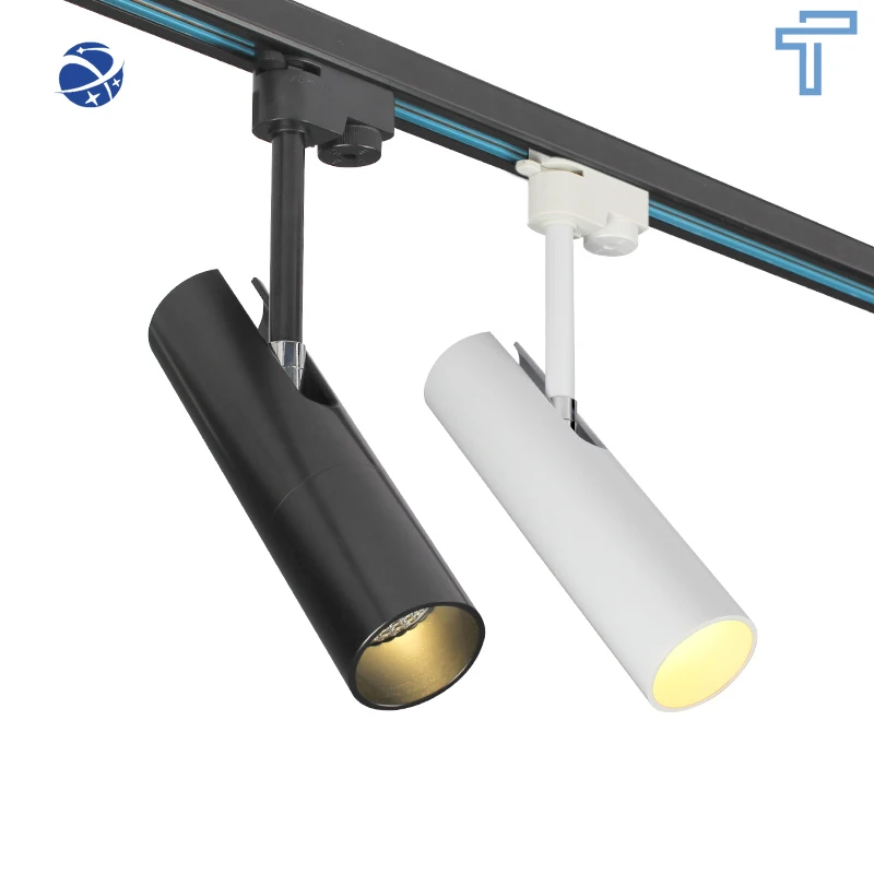 High Quality Global Commercial Surface Spotlights Adjustable Anti Glare COB LED Track Lights Fixtures