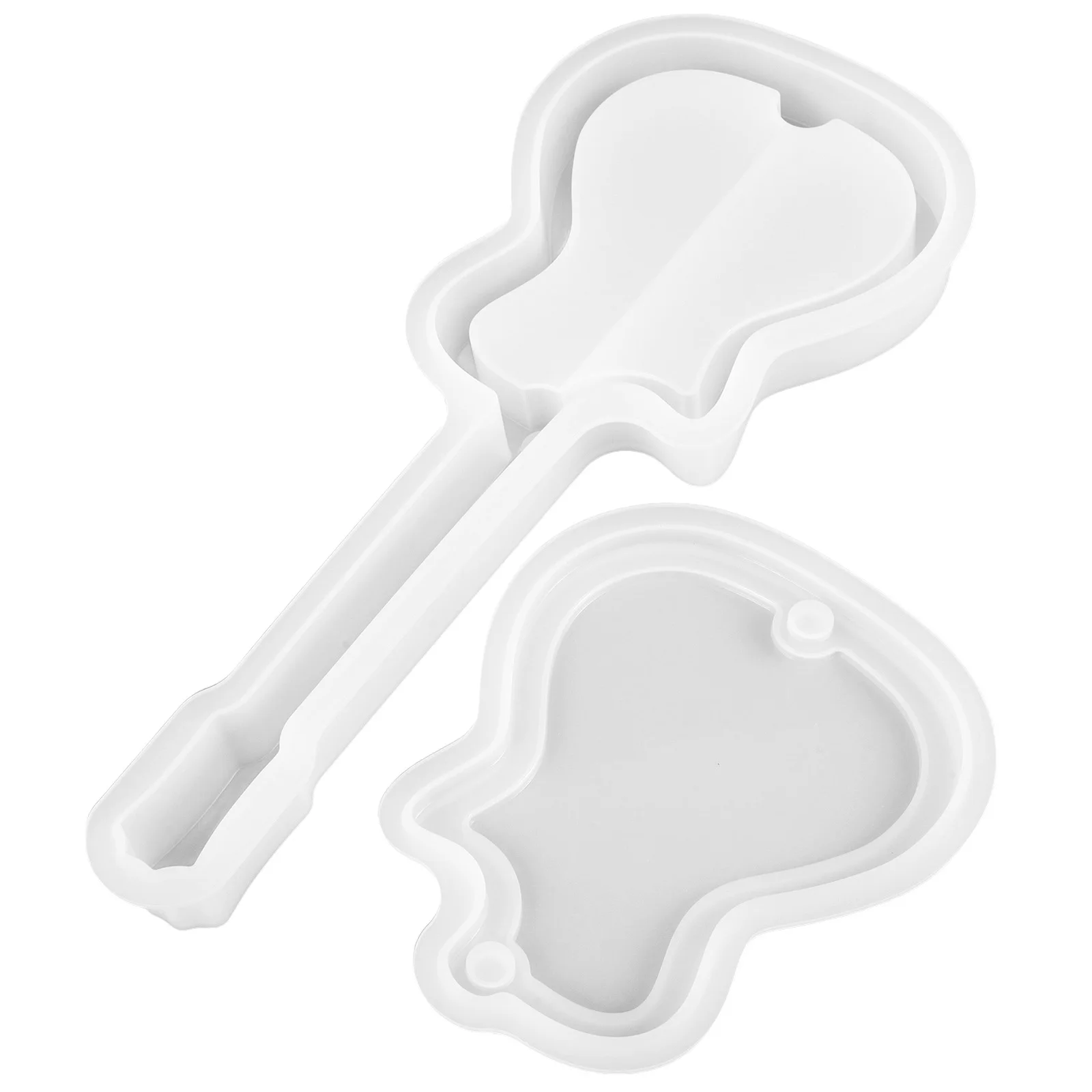 

Guitar Mold Silicone Molds for Diy Crafts Moulds Casting Reusable Epoxy Resin Jelly