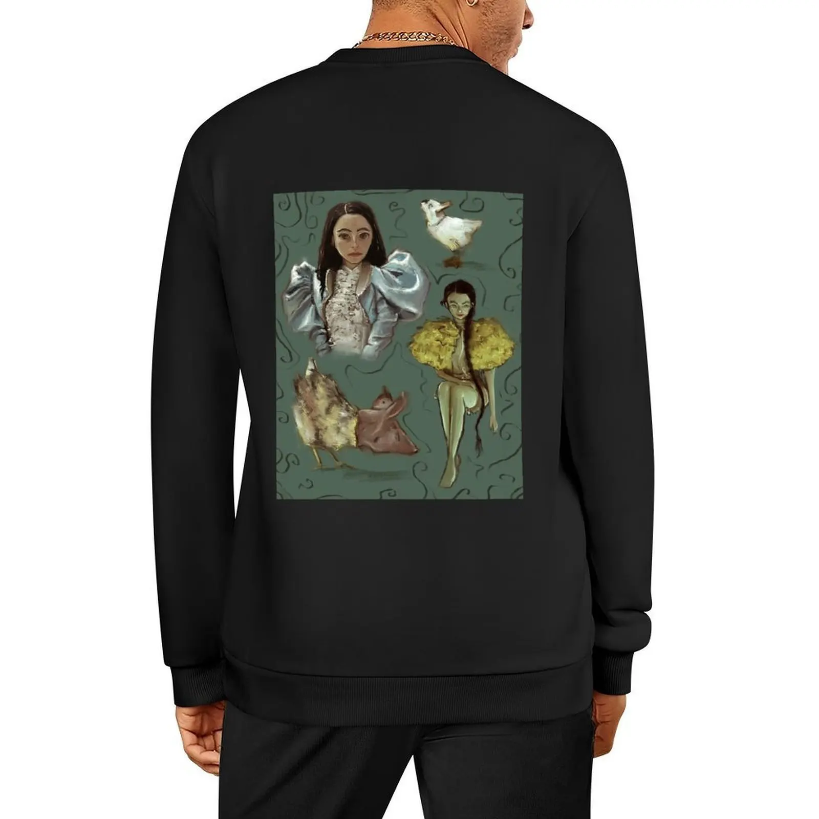 

Poor Things - Bella Baxter Pullover winter clothes blouse tracksuits japanese style hooded sweatshirts