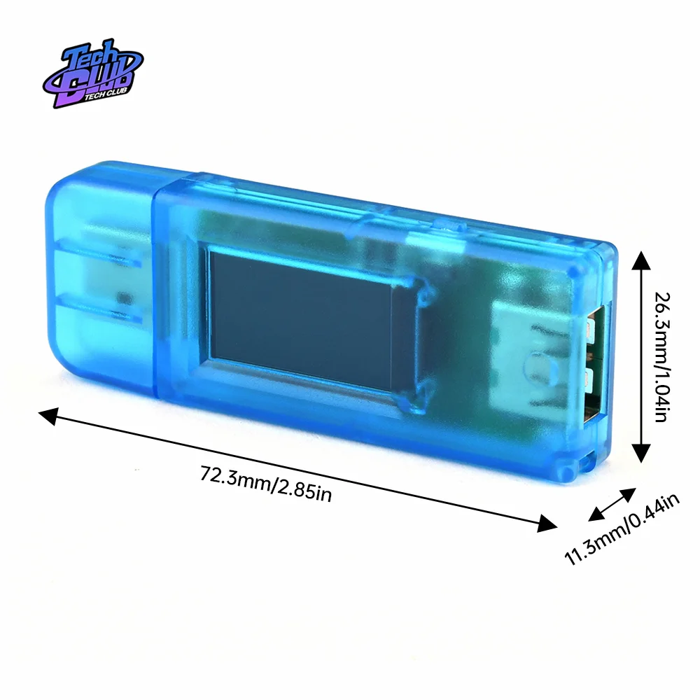 13 in1 LCD Voltmeter Ammeter Voltage Meter Multimeter Battery Charging USB Tester for Electrician Tool