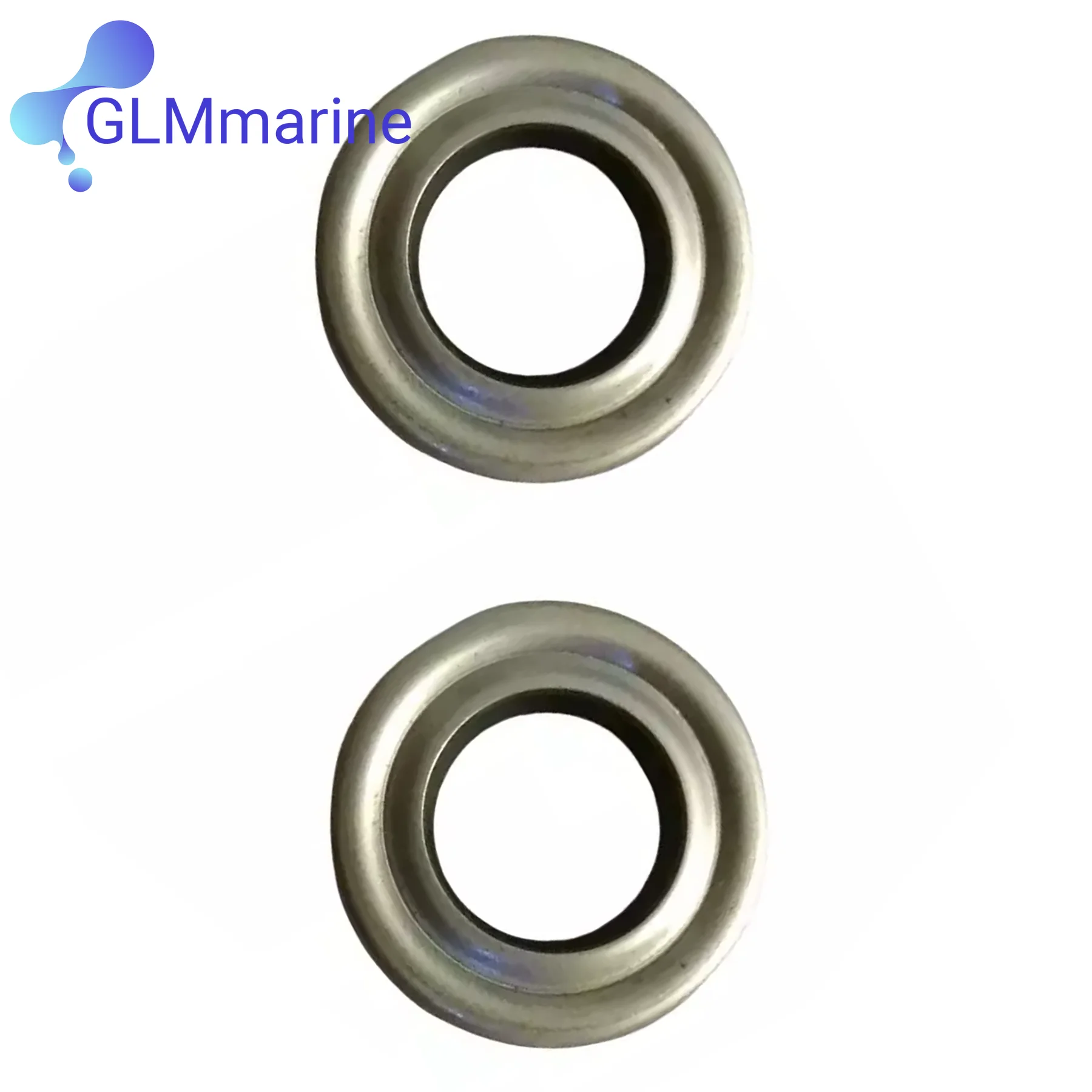 2Pcs Propeller Shaft Seal 0321787 for Johnson Evinrude Outboard 14HP 25HP 28HP 1981-1996 Engine 777566 Replacement 86190 18-2031