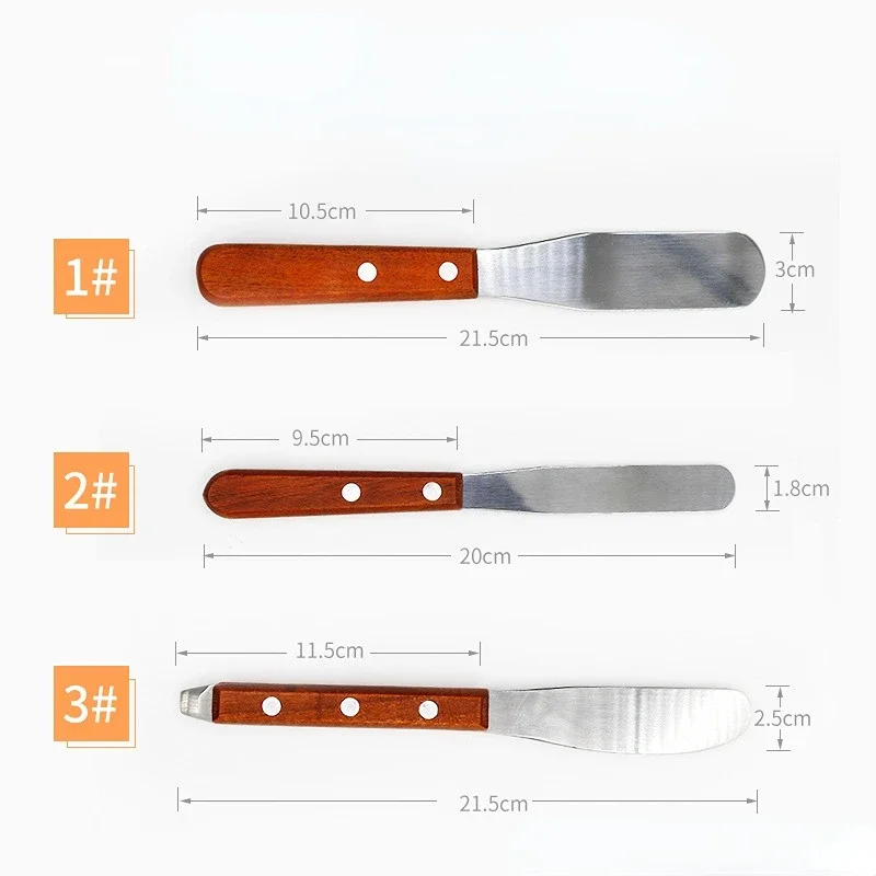 Spatule à plâtre dentaire en acier inoxydable, couteau Alginate Assad, matériel d'impression de laboratoire dentaire, outils de dentiste, 1 pièce