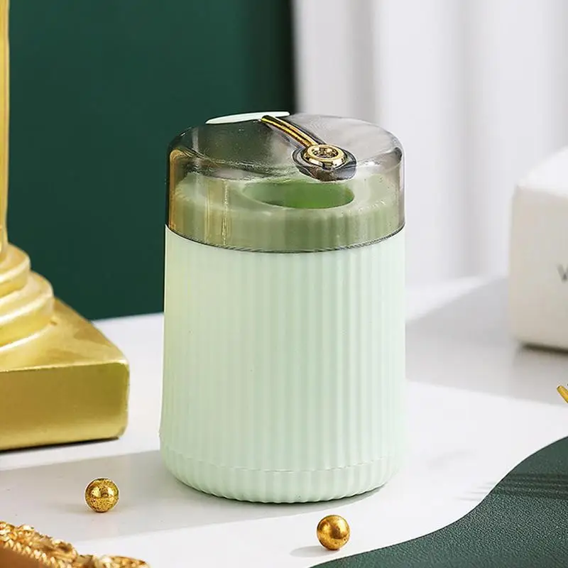 Automatic Toothpick Box Automatic Toothpick Box For Kitchen Tooth Picks Lot Container With 380 Pieces Bamboo Round Toothpicks