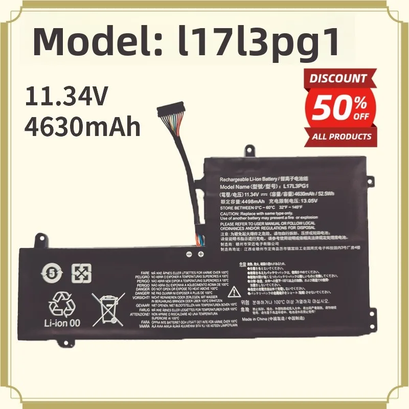 In Stock Laptop Battery Compatible with Lenovo L17L3PG1, Legion Y530-15ICH, Legion Y7000