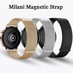 High Quality GT3 Watchband for Huawei GT 3 /GT2 Pro GT 2 Universal 20/22mm Magnetic Metal Strap for Samsung Galaxy Watch