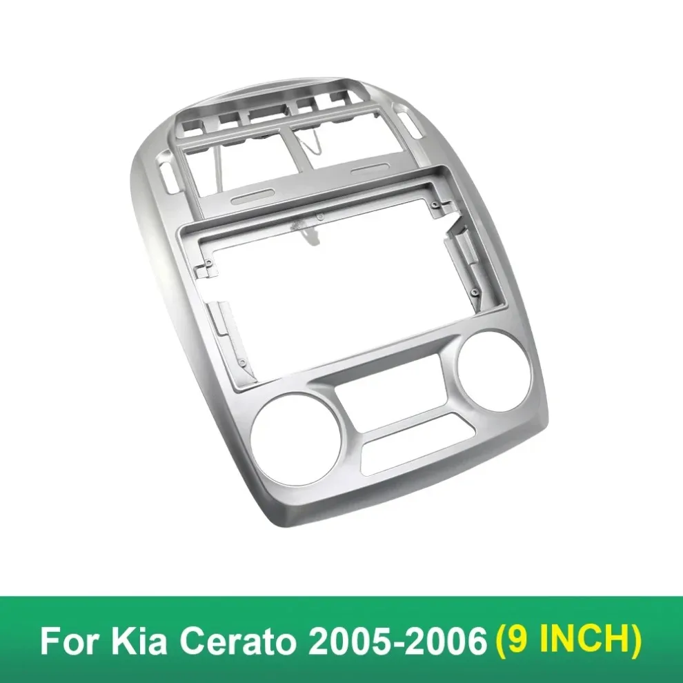 Car radio frame AUTODAILY 9 Inch  Fascia Adapter For Kia Cerato 2005-2006 Android Dash Fitting Panel Kit