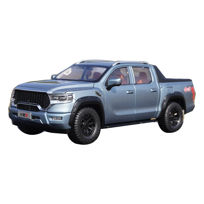 1:18 Original Factory, Foton Mars 9 Pickup FOTON SUV Off-road Vehicle Pickup Alloy Simulation Car Model view 4