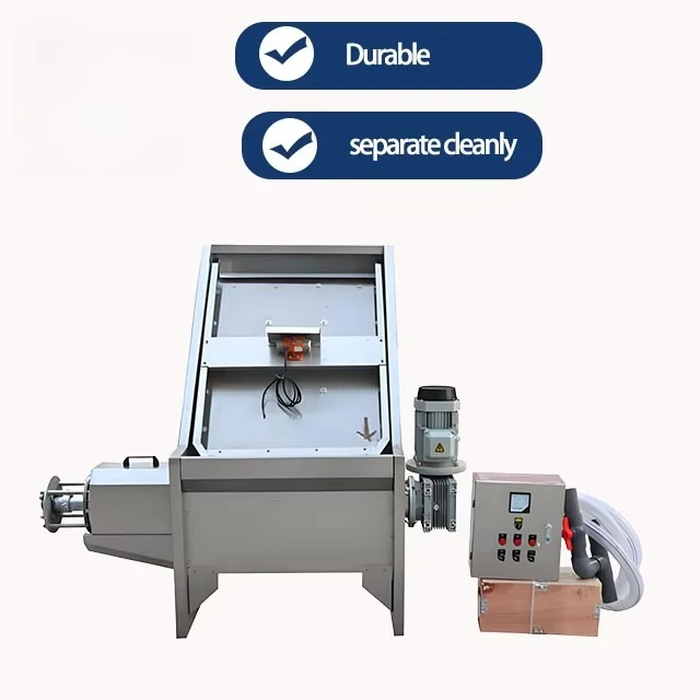 Inclined Screen Type Solid-Liquid Dry-Wet Separator Farm Equipment with Engine & Pump Long Service Life