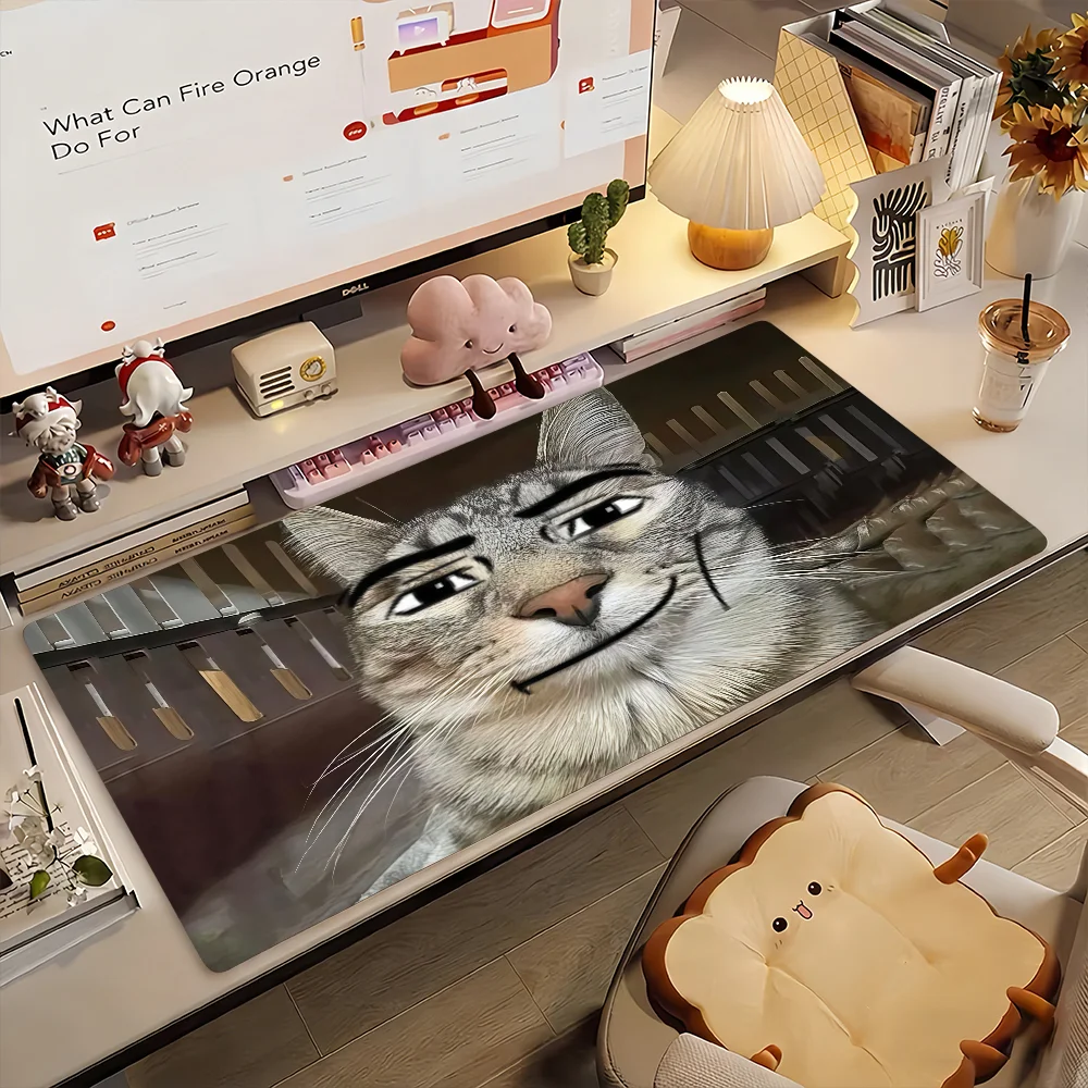 Funny Silly Cat Meme Zazu Mouse Pad Non-slip Desk Mat PC Laptop Accessories Rubber Office Keyboard Large Gamers Decoracion