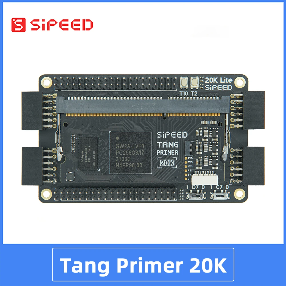 

Sipeed Tang Primer 20K GOWIN GW2A FPGA GoAI Core Board Minimum System