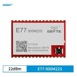 COJXU-módulo inalámbrico STM32WLE5 LoRa, Cortex-M4 de brazo de 868/915MHz, baja potencia, 22DBM, SoC, larga distancia, 5,6 km, tamaño pequeño