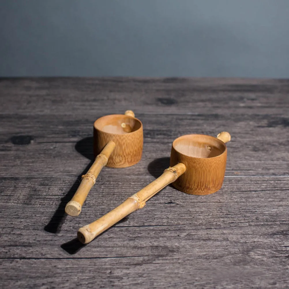 

Bamboo Tea Filter Infuser Simple Design Scald Proof Handle Cultivate Taste Temperament Gift Bamboo Tea Filter