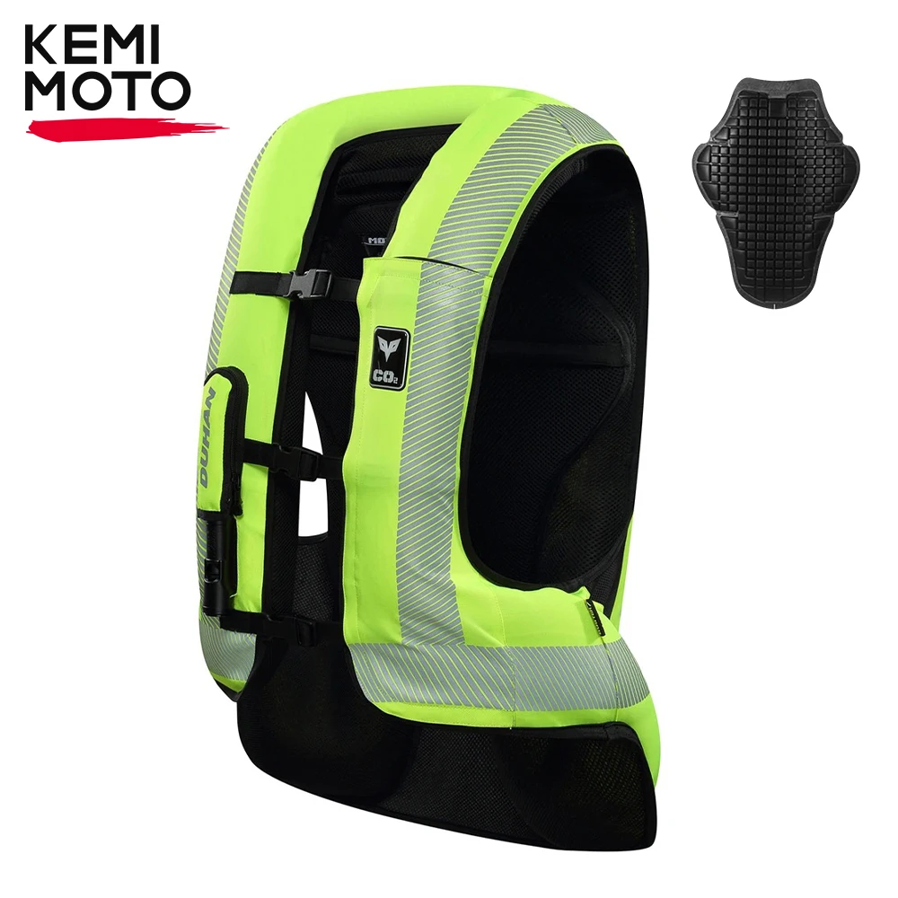 

Air-bag Vest Jacket Reflective Safety Airbag Racing Riding Protective Gear Motorbike for UTV ATV Wear-resistant Moto Vest