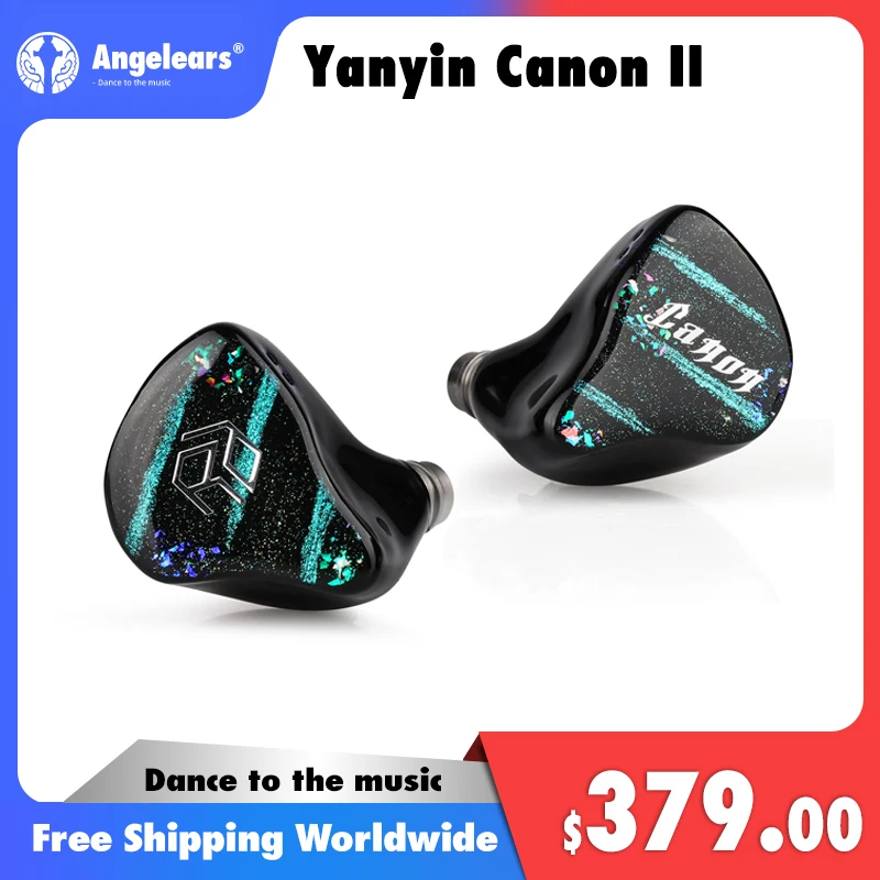 

Yanyin Canon II 4BA + 1 Biological Dynamic Driver Hybrid HiFi IEM Earphone with Ergonomic Design High Quality Cable