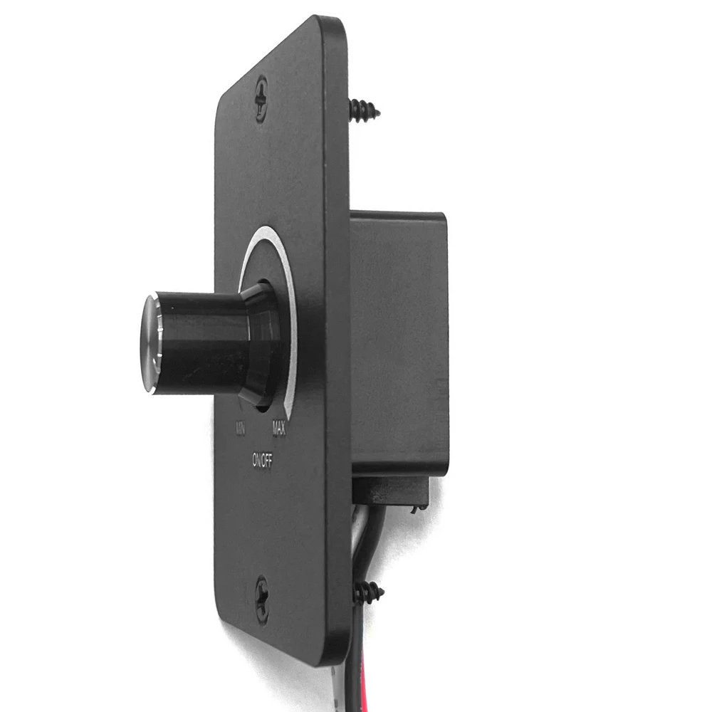Ściemniacz do kampera, sterownik jasności światła 12V5A, przełącznik oświetlenia, płynne regulowanie jasności, pokrętło, przenośny przełącznik ściemniający
