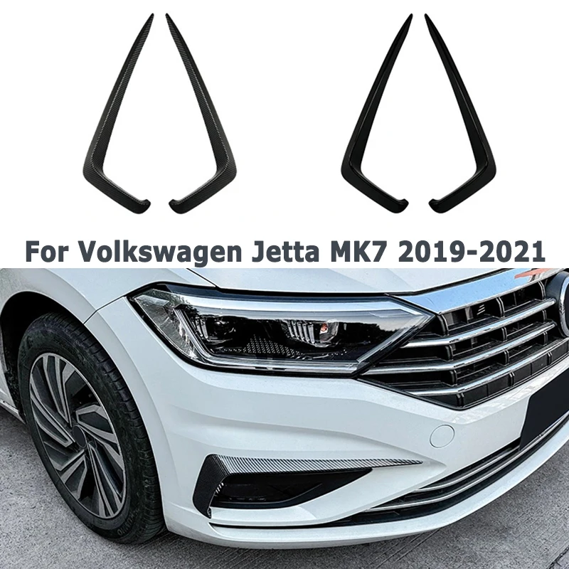 

Автомобильный передний нож ветра для VW Volkswagen Jetta MK7 2019-2021, бампер, сплиттер, спойлер, крышка противотуманных фар, автомобильные аксессуары, вторичный рынок