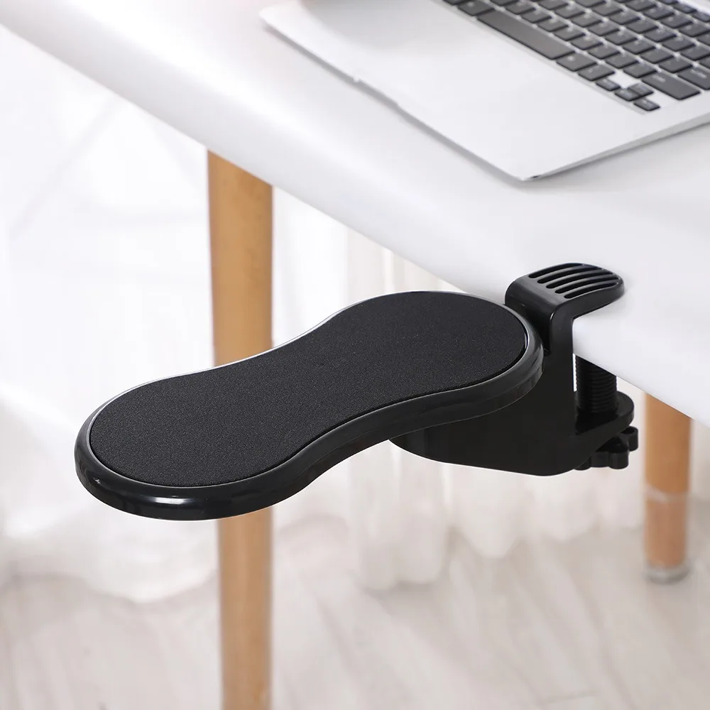 Подлокотник для компьютера для стола, регулируемая эргономичная подставка для запястий, удлинитель подлокотника для клавиатуры, вращающийся держатель коврика для мыши