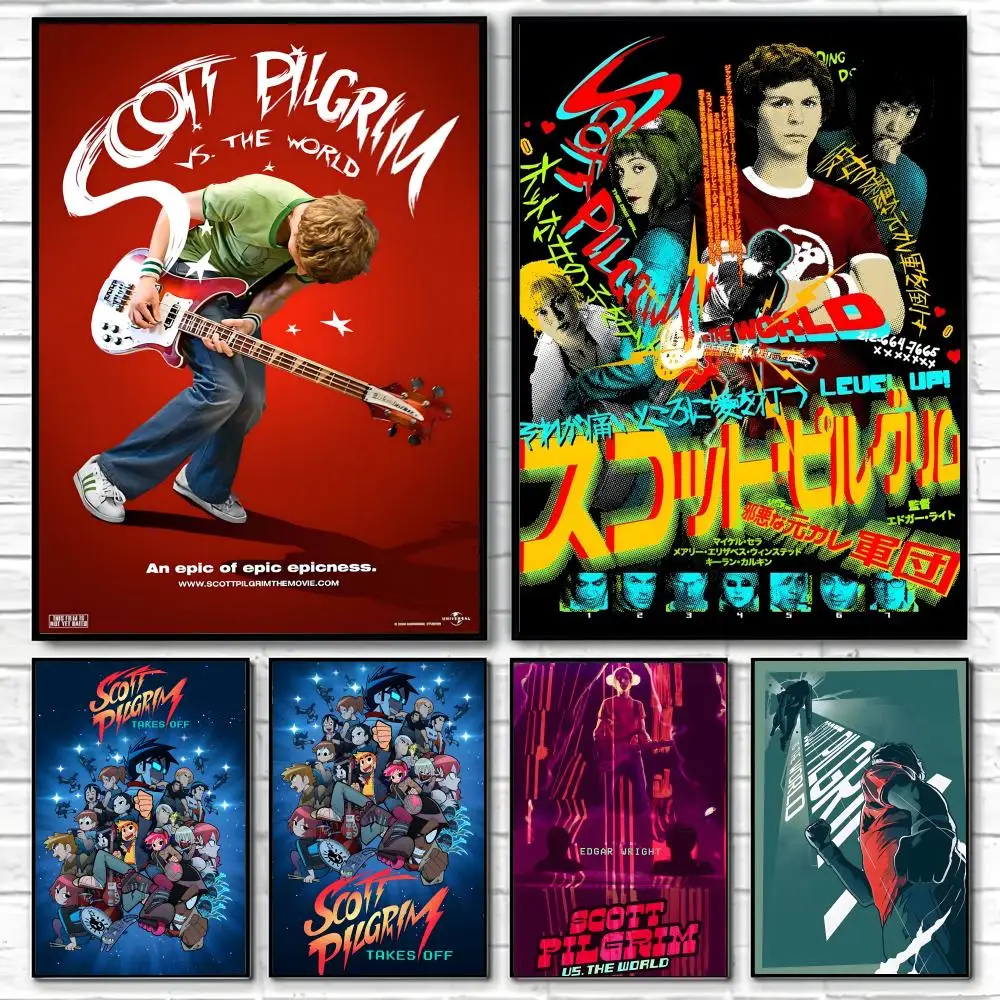 Poster Classic poster and wall art prints are suitable for living rooms, bedrooms, bars, and home décor. S-Scott Pilgrim