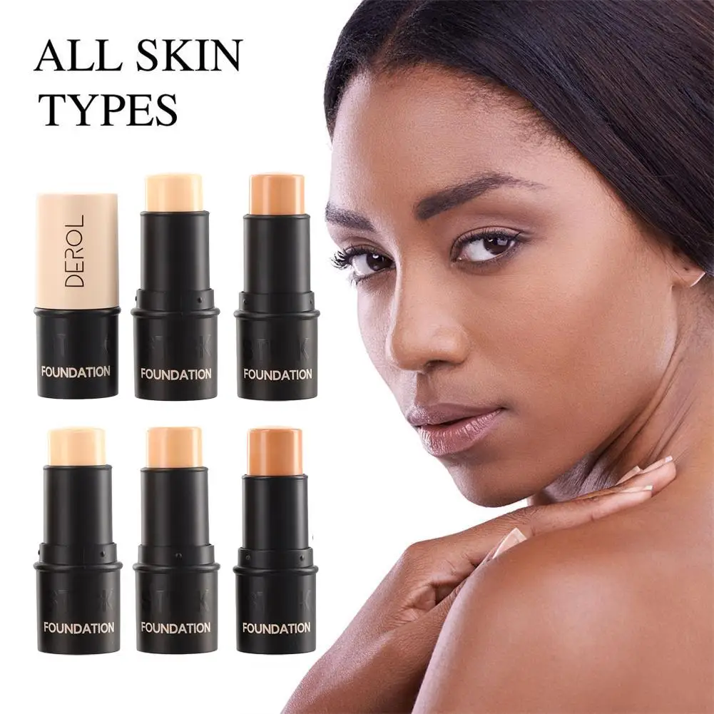 Full Coverage Concealer Waterproof Sweatproof Long Lasting Cover Dark Circles Imperfections for a Natural Facial Makeup S8J5